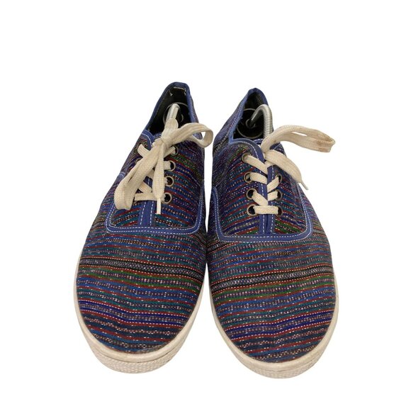 Kuero's Y Mucho Mas Unisex size Men 10 Women 12 Canvas Sneakers  shoes - Picture 2 of 8